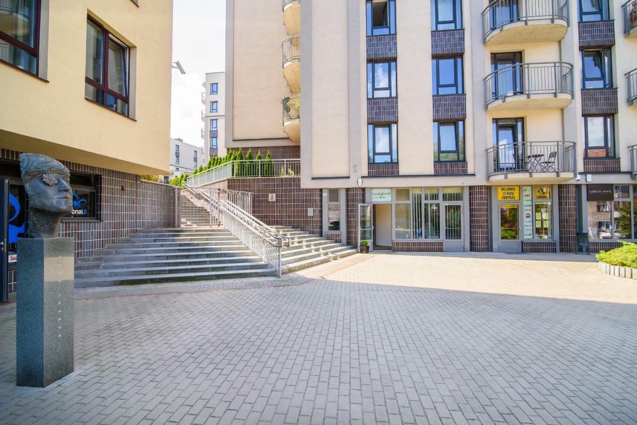 #Stayhere - Comfy & Stylish Studio With Green Patio Close To Old Town VNO Exteriör bild