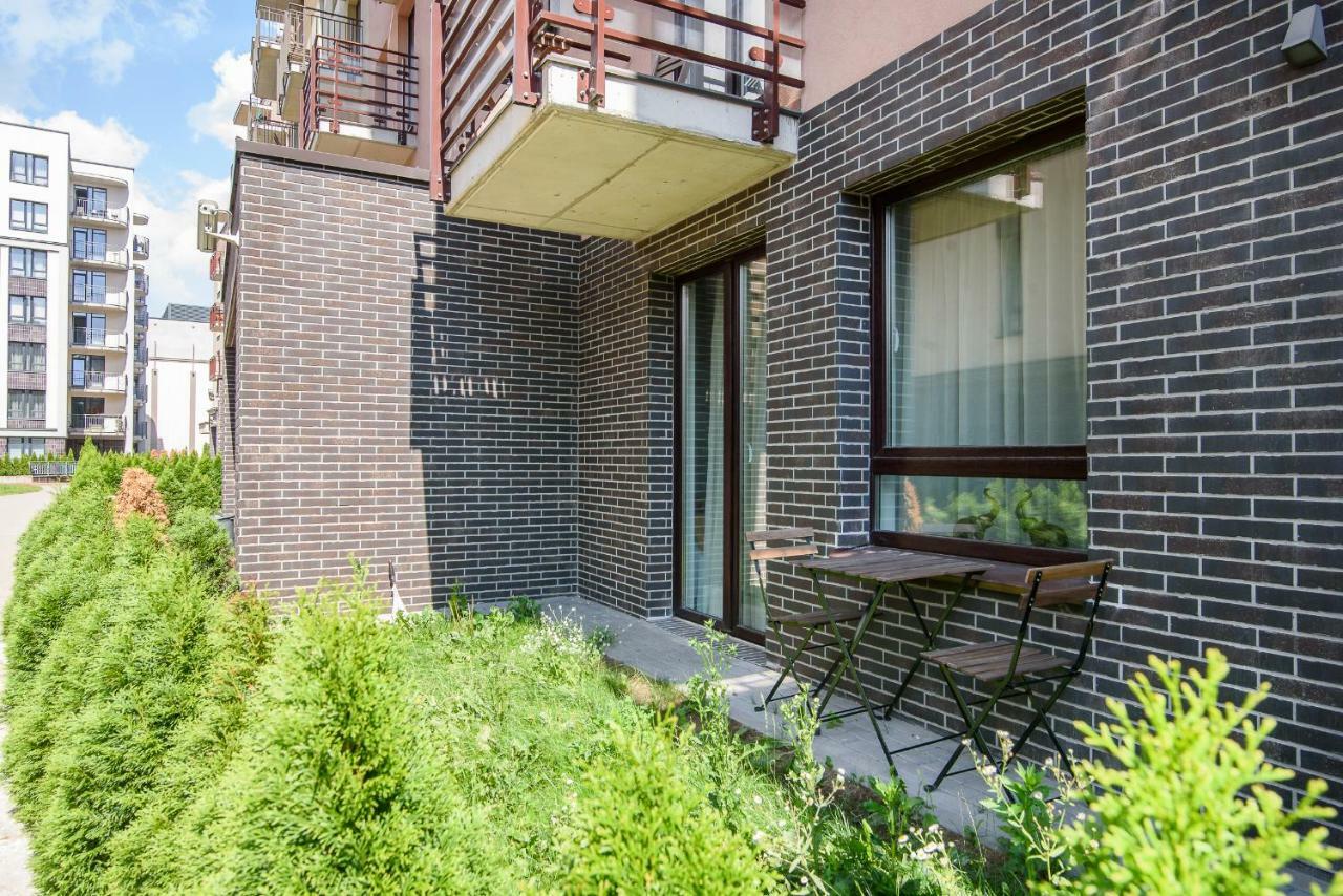 #Stayhere - Comfy & Stylish Studio With Green Patio Close To Old Town VNO Exteriör bild