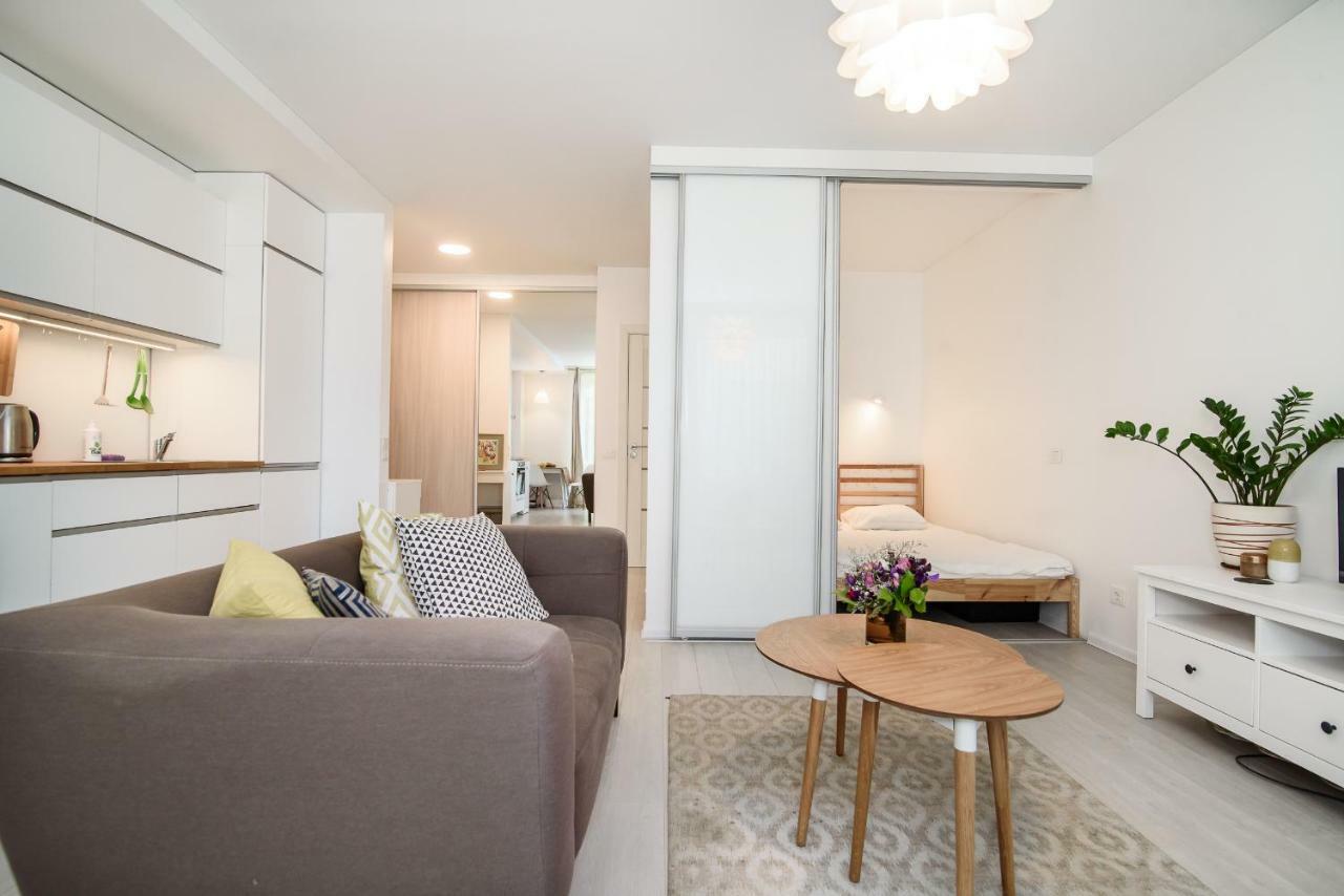 #Stayhere - Comfy & Stylish Studio With Green Patio Close To Old Town VNO Exteriör bild