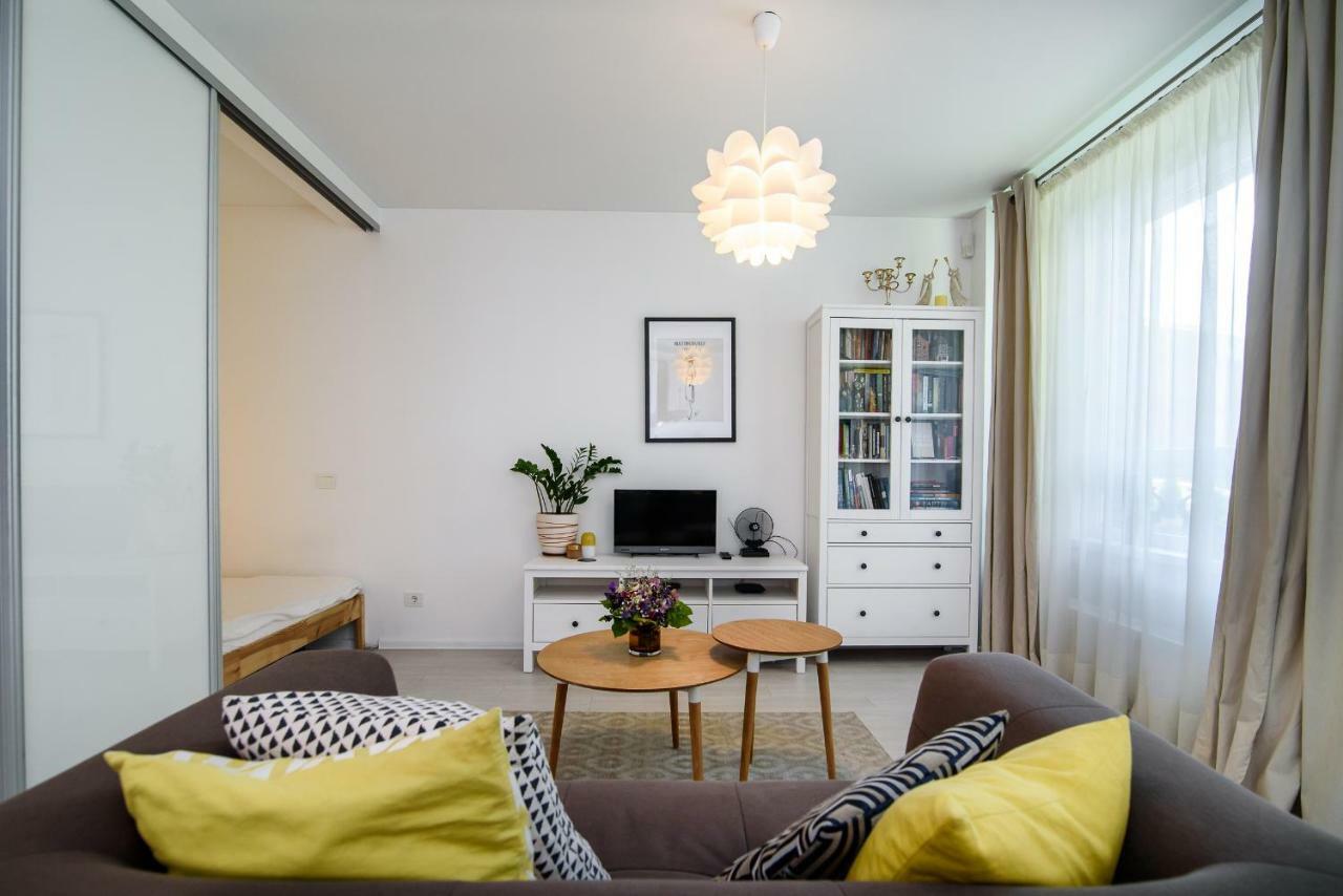 #Stayhere - Comfy & Stylish Studio With Green Patio Close To Old Town VNO Exteriör bild