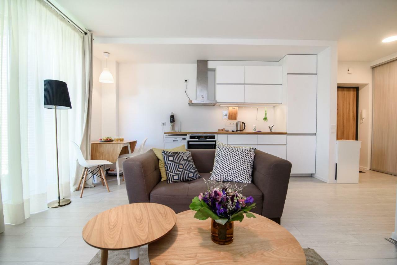 #Stayhere - Comfy & Stylish Studio With Green Patio Close To Old Town VNO Exteriör bild