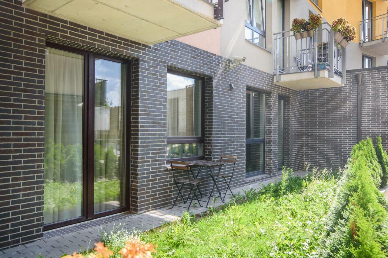 #Stayhere - Comfy & Stylish Studio With Green Patio Close To Old Town VNO Exteriör bild